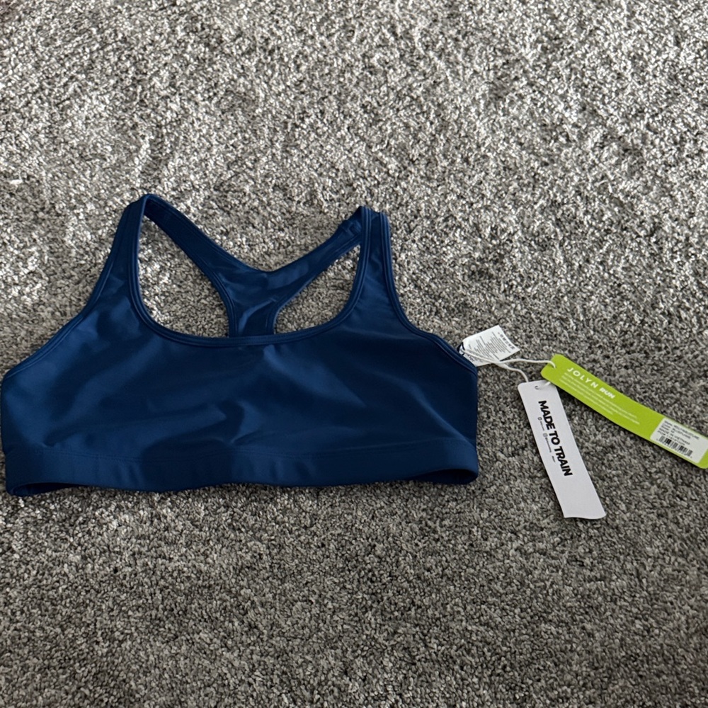 Jolyn Blue Sports Bra